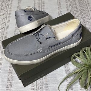 TIMBERLAND NEWPORT BAY CANVAS OXFORD SHOES